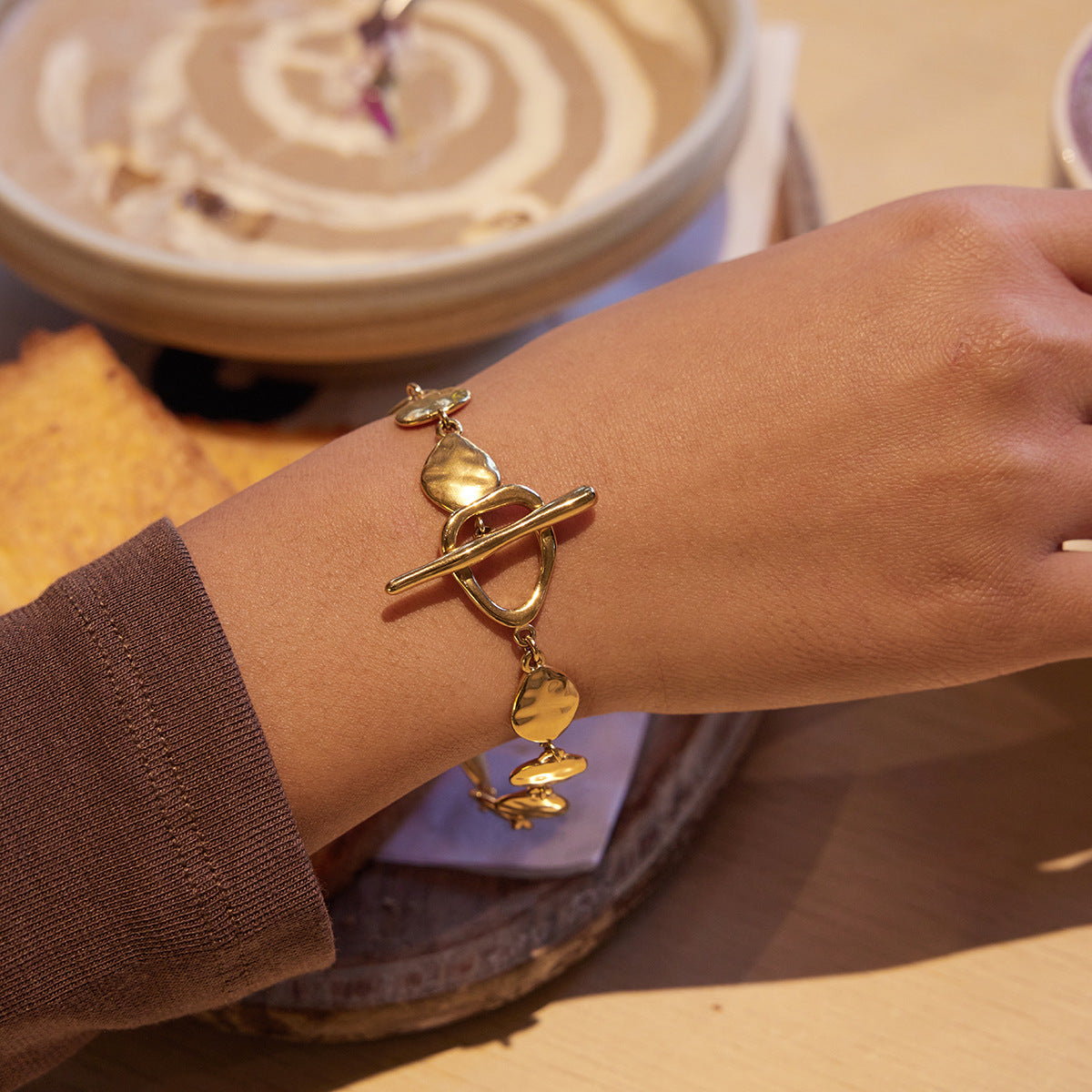 Stainless Steel OT Buckle Bracelet