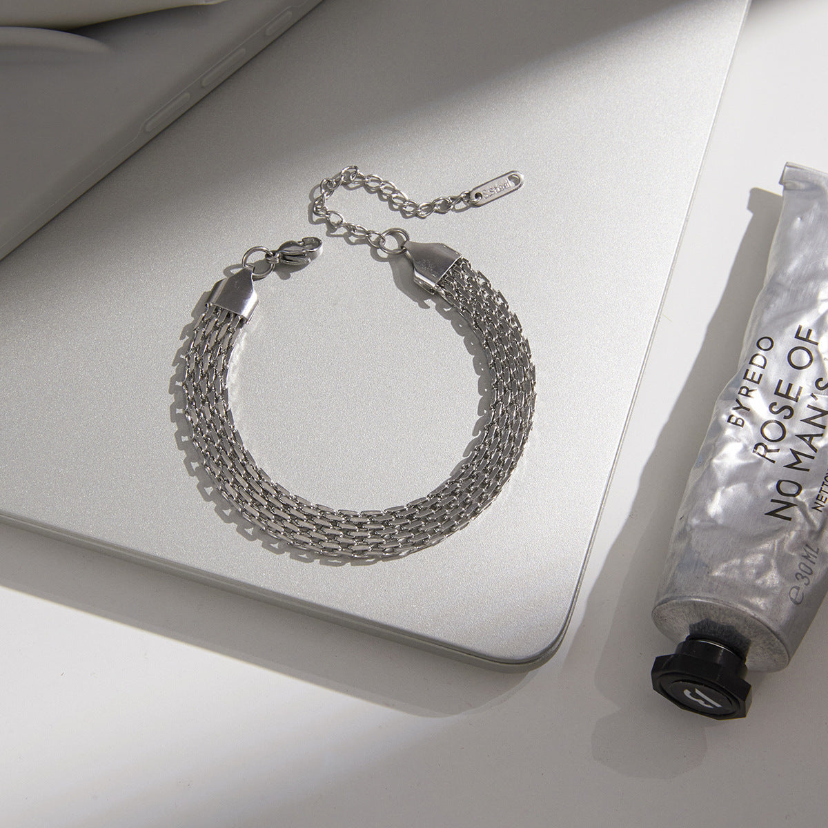 Stainless Steel Cuban Chain Bracelet