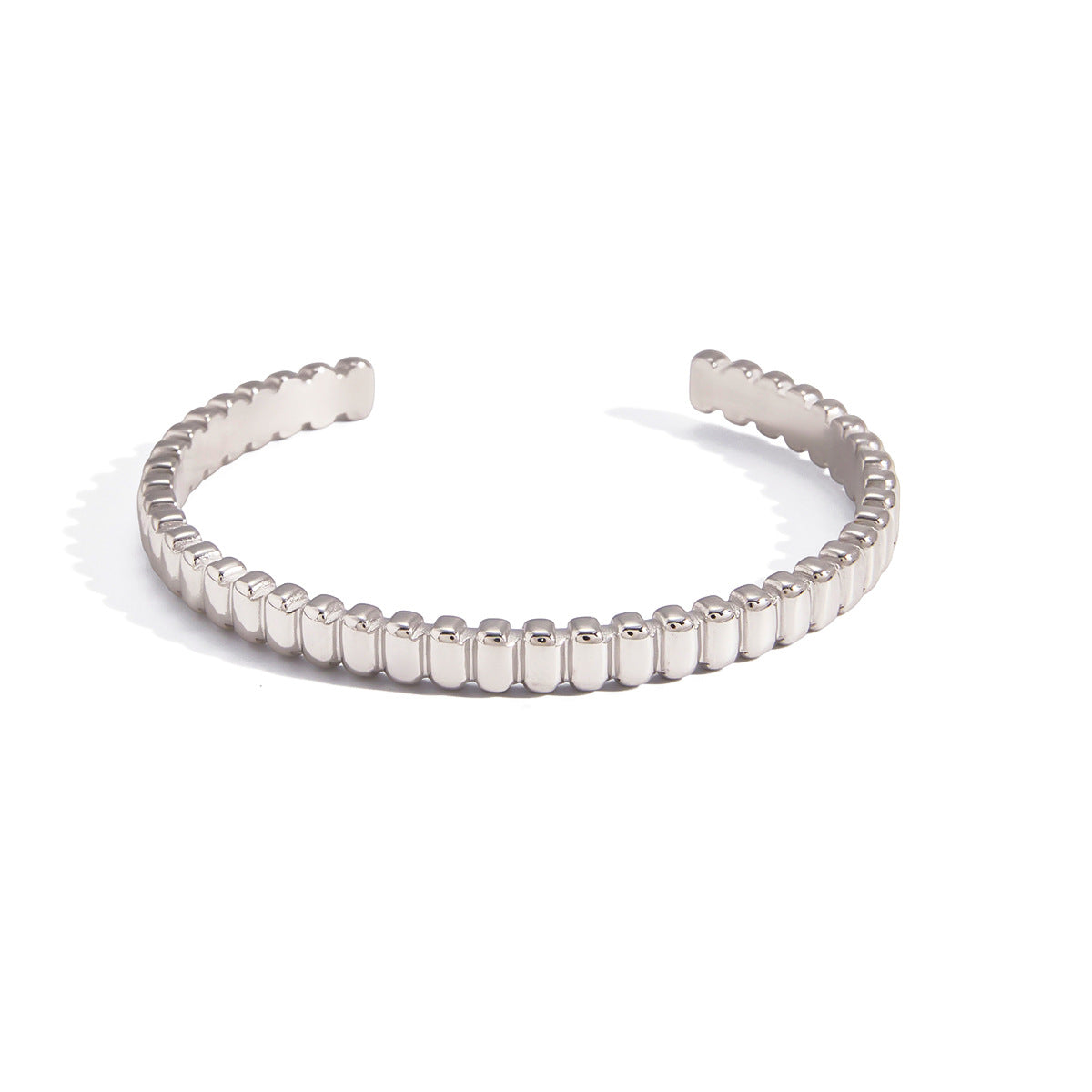 Stainless Steel Minimalist Cuff Bracelet