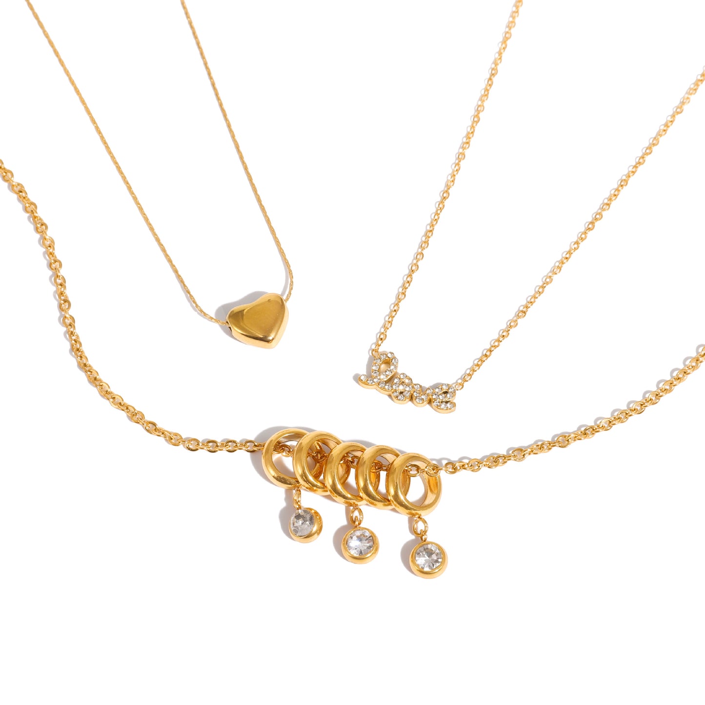 Stainless Steel Valentine's Day Clavicle Necklace