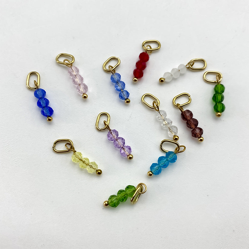 Stainless Steel DIY Necklace Bead Pendant