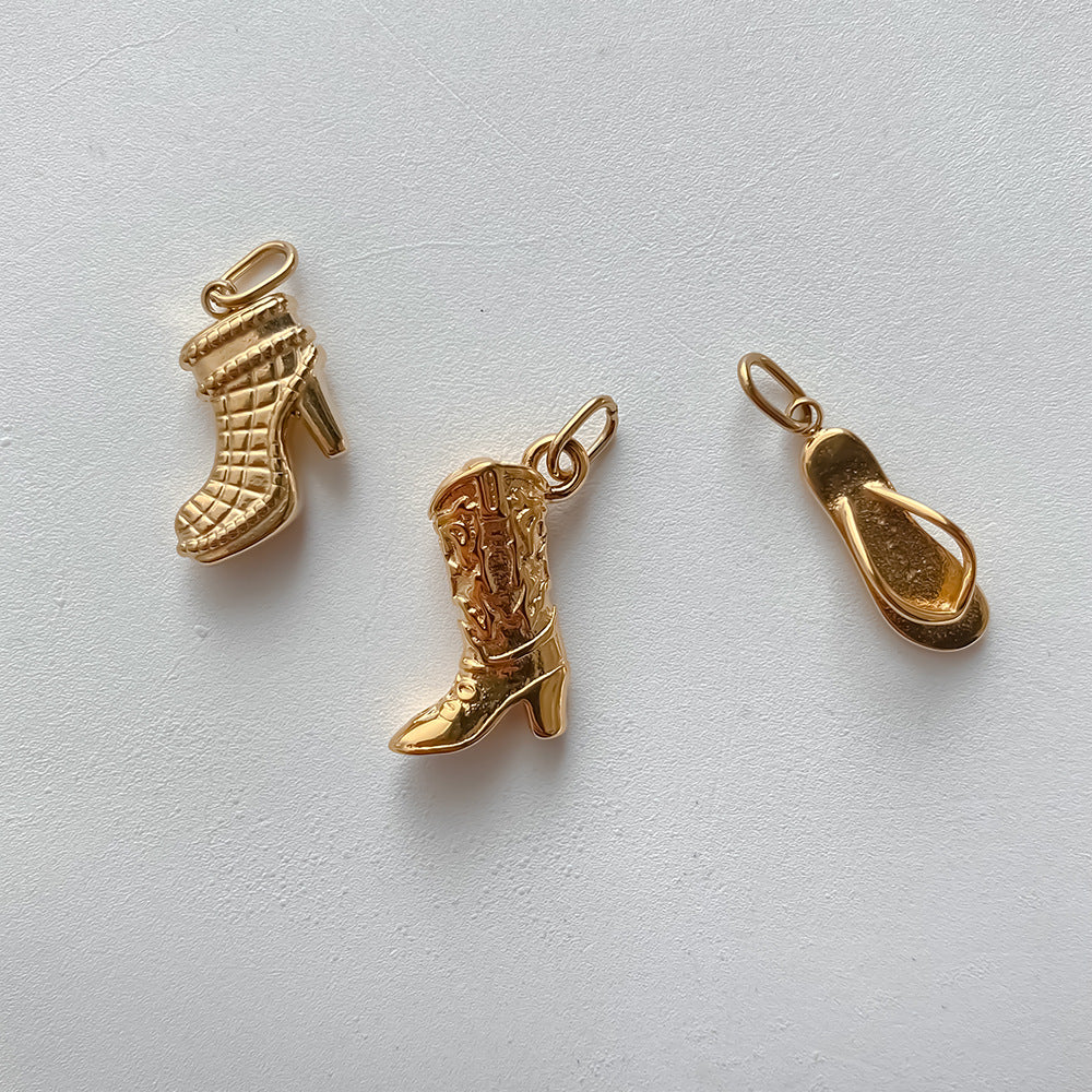 Stainless Steel Shoe and Hat Pendant