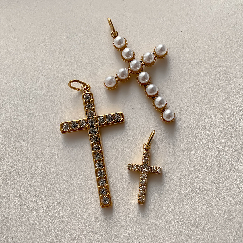 Stainless Steel Cross Series Pendant
