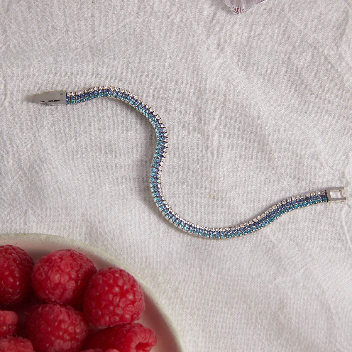 Stainless Steel Three-layer Tennis Chain Bracelet