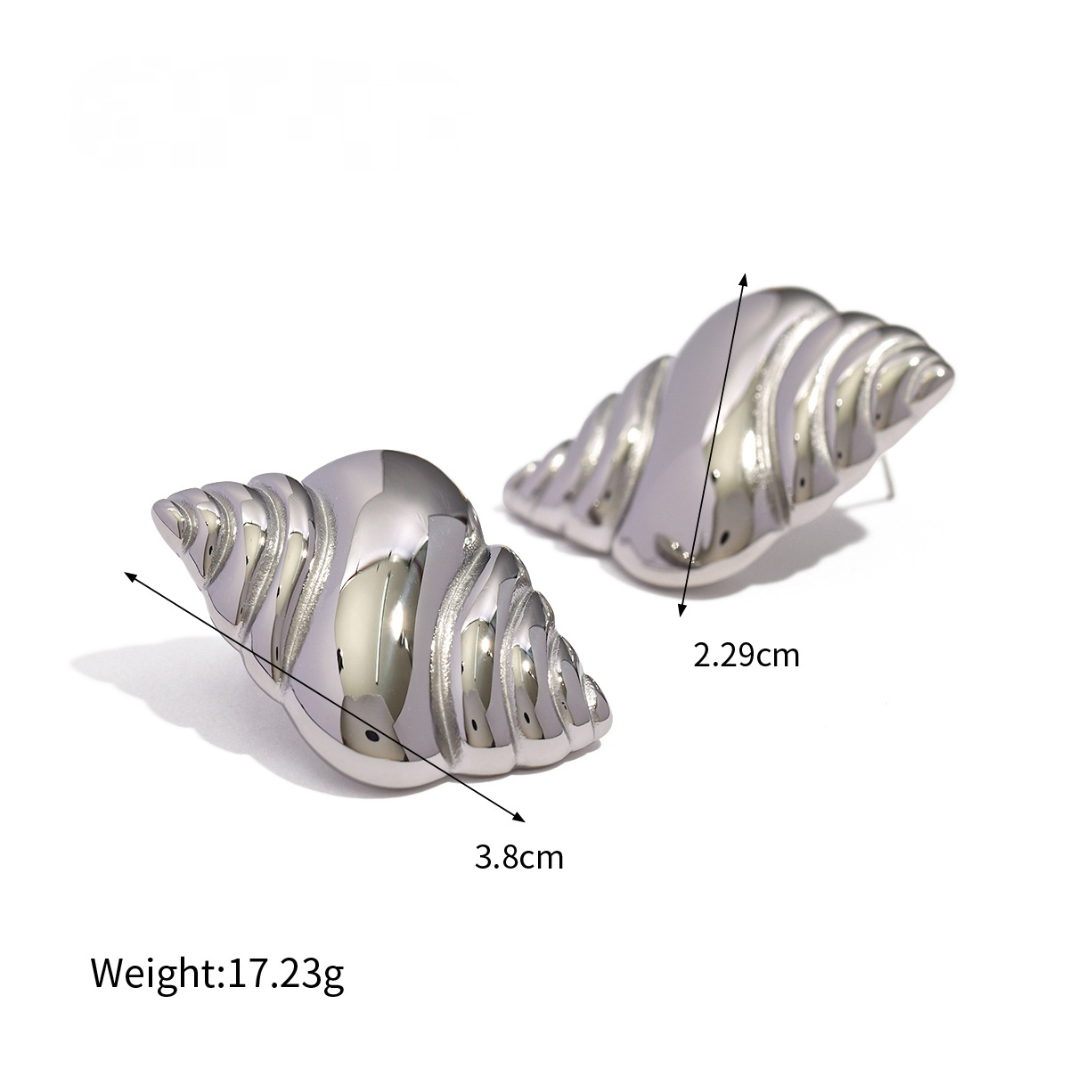 Stainless Steel Vacation Style Earrings Combination