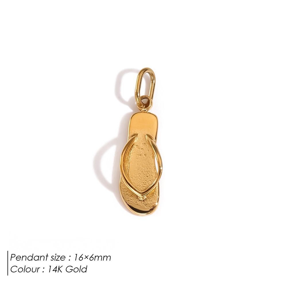 Stainless Steel Shoe and Hat Pendant