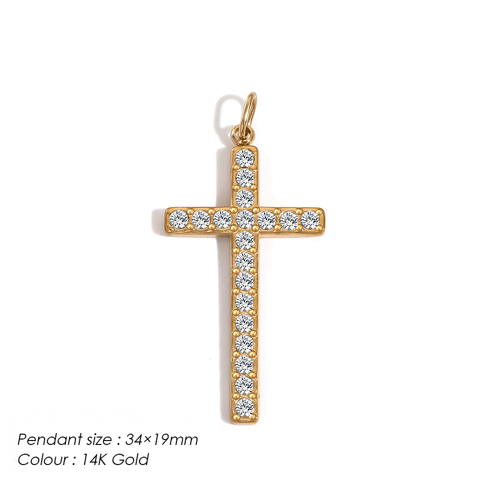 Stainless Steel Cross Series Pendant