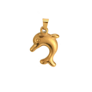 Stainless Steel Ocean Element Pendant