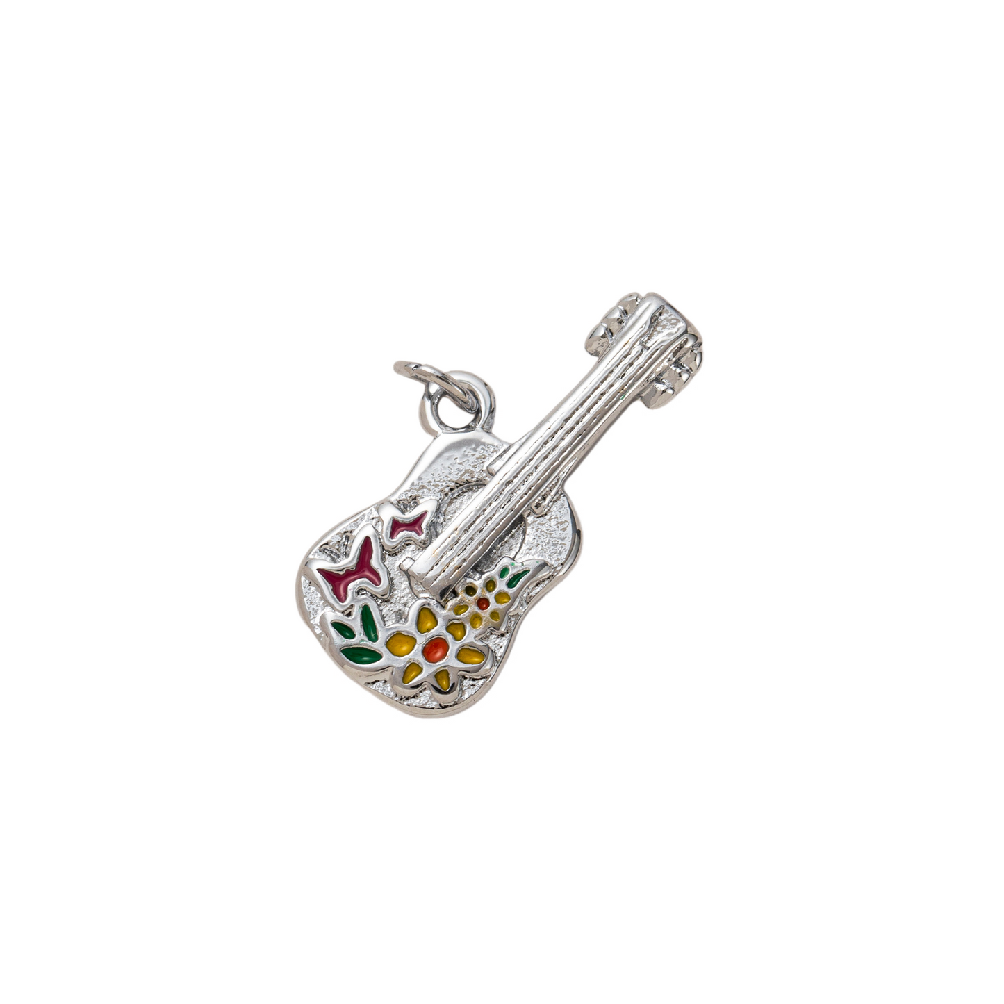 Fiddle Truck Burger Stainless Steel Pendant