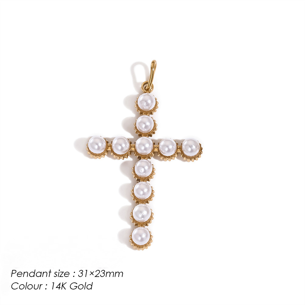 Stainless Steel Cross Series Pendant