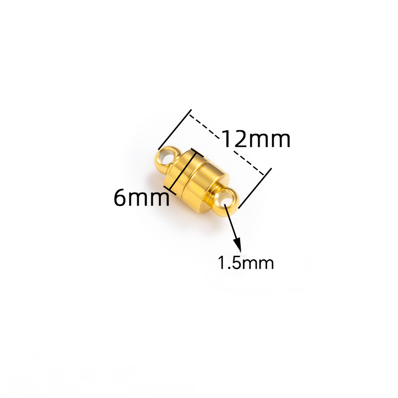Stainless Steel Cylindrical Magnetic Clasp