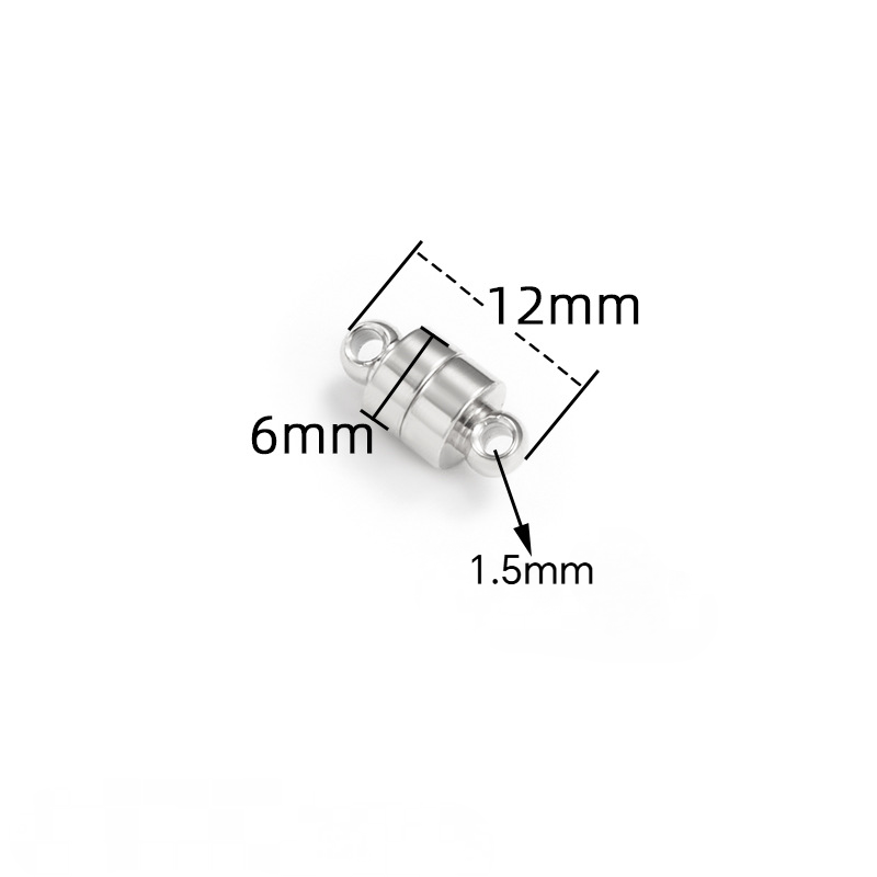 Stainless Steel Cylindrical Magnetic Clasp