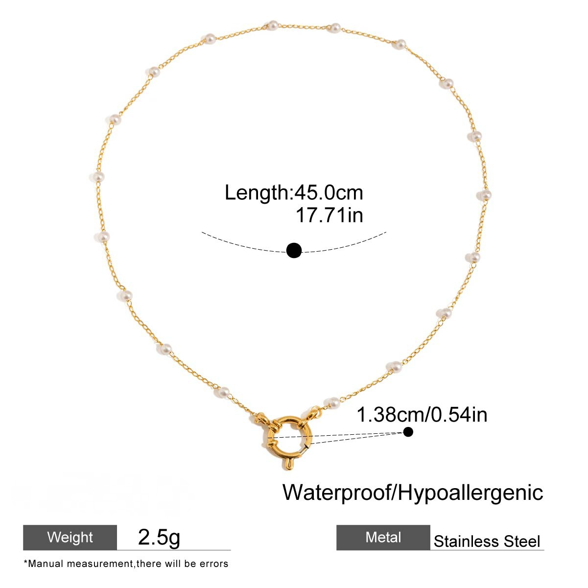 Stainless Steel DIY Adjustable Necklace