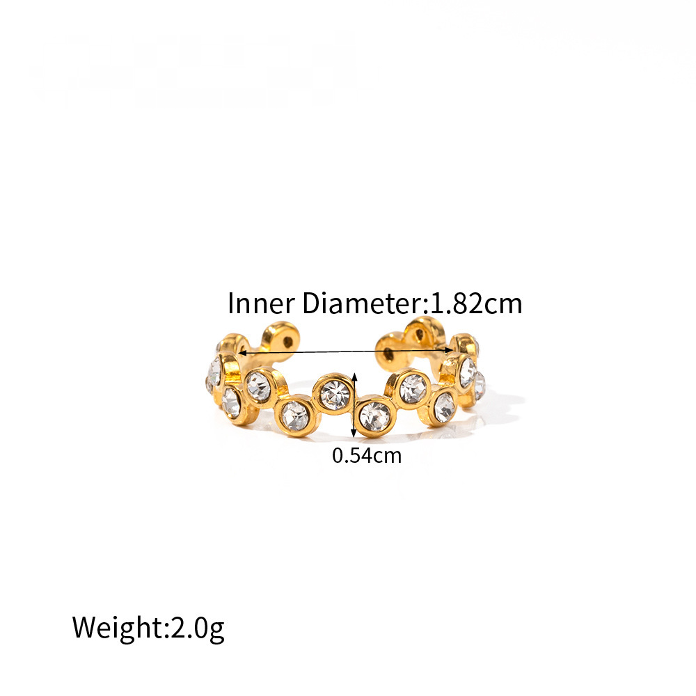 Stainless Steel Design Line Ring