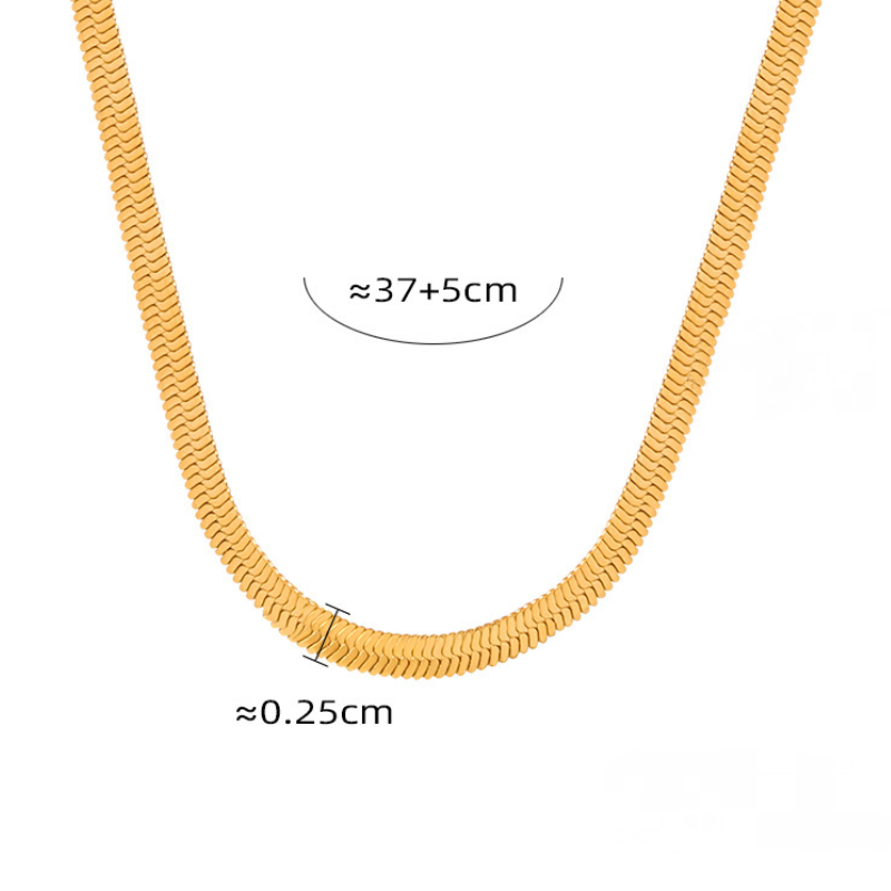 Four-leaf Clover Pendant Inlay Cubic Zirconia Stainless Steel Necklace