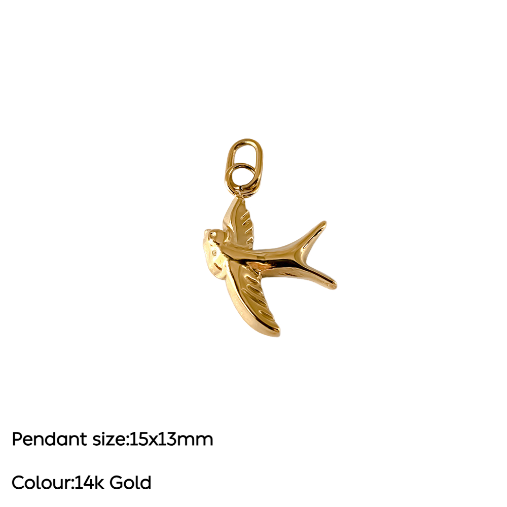 Stainless Steel Insect Series Hanging Decorations DIY Pendant