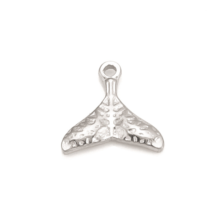 Stainless Steel Mermaid Fishtail Pendant