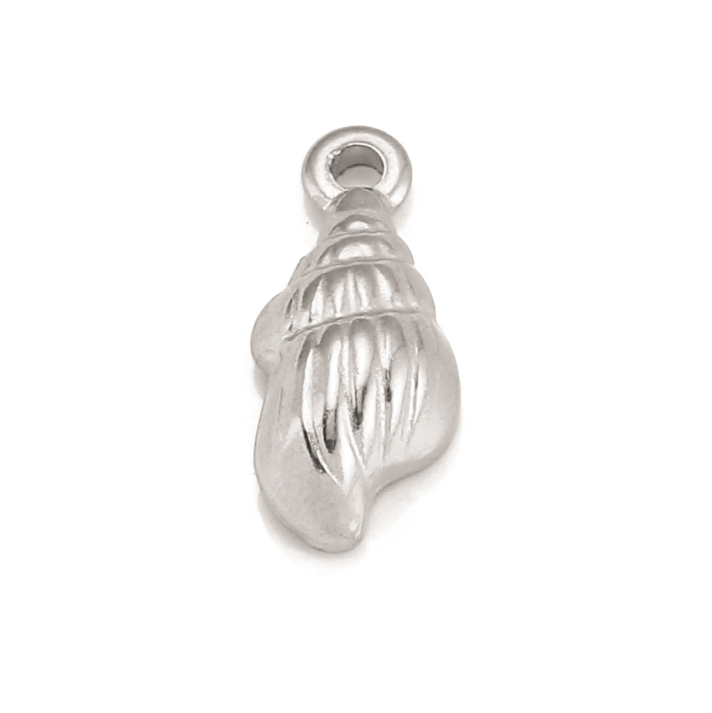 Stainless Steel Conch Pendant