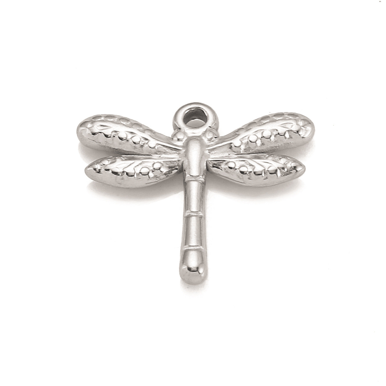 Stainless Steel Dragonfly Pendant