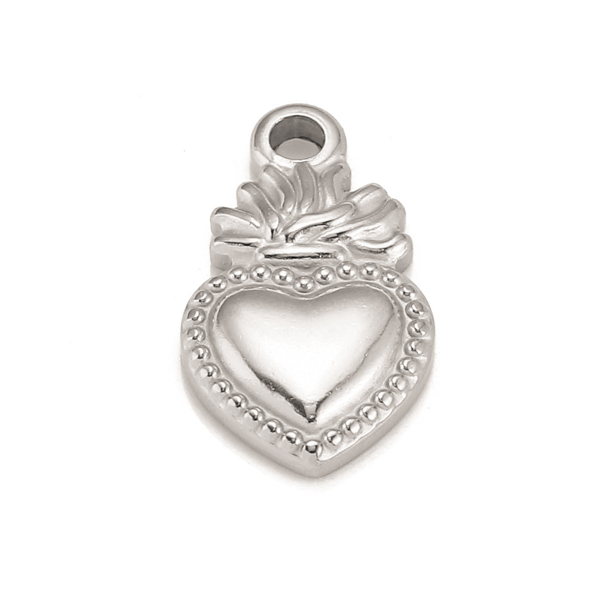 Heart Shaped Stainless Steel Small Pendant