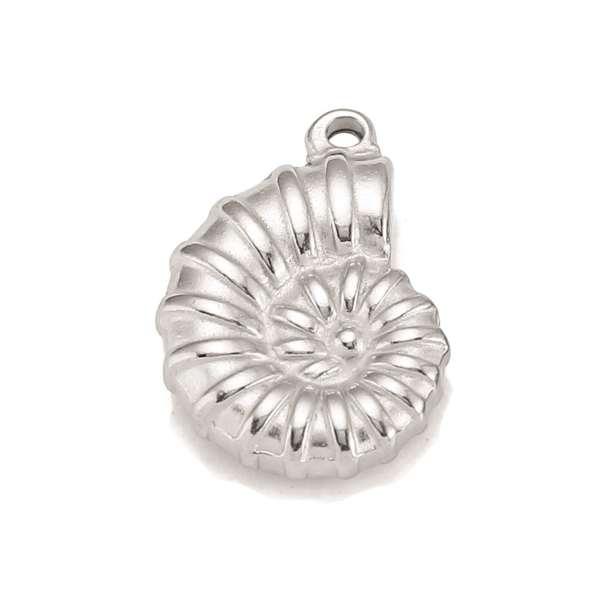 Pendentif coquillage en acier inoxydable