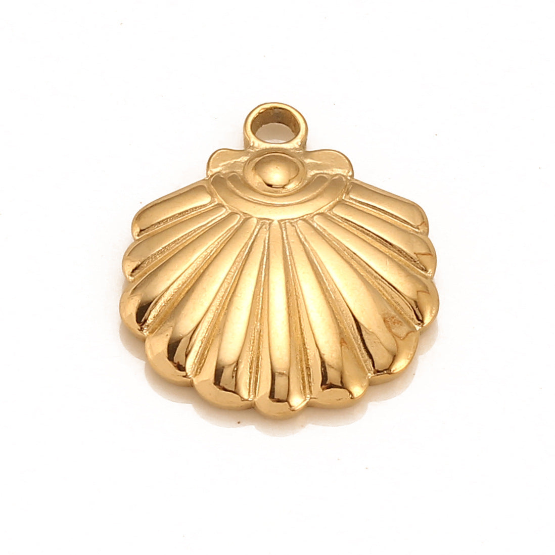 Pendentif coquillage en acier inoxydable