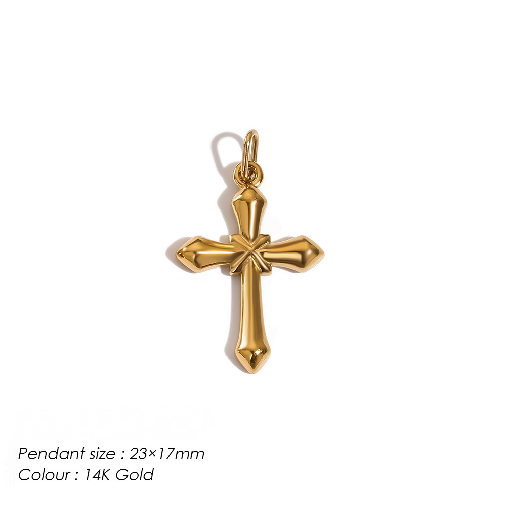 Stainless Steel Cross Series Pendant
