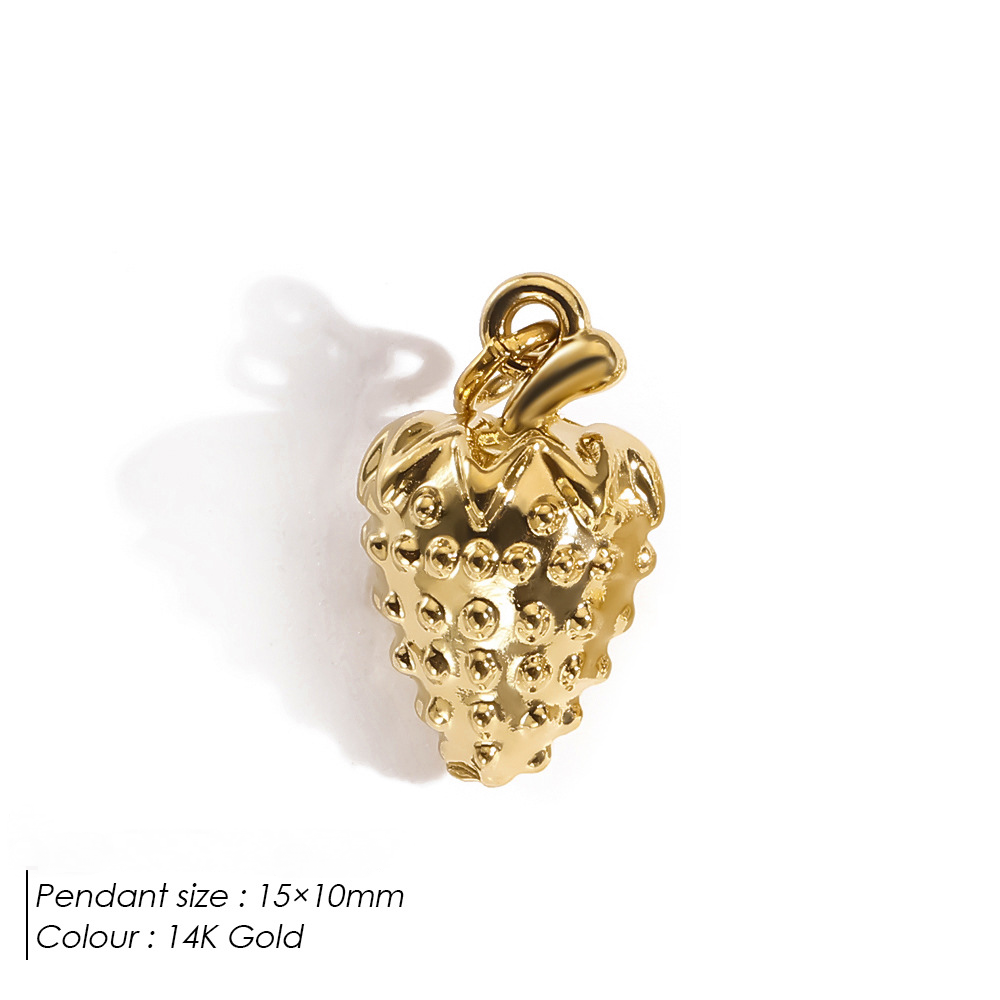 Stainless Steel Fruit Series DIY Pendant