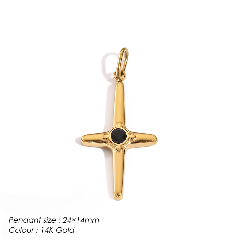 Stainless Steel Cross Series Pendant