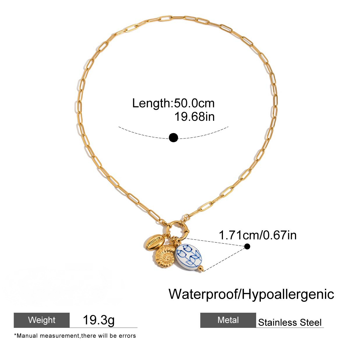 Stainless Steel DIY Adjustable Necklace