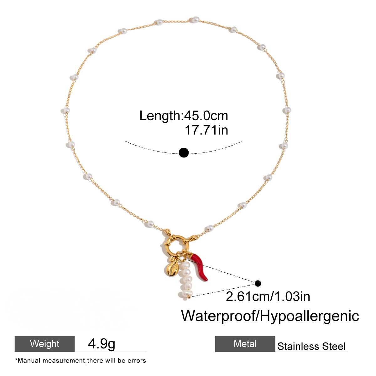 Stainless Steel DIY Adjustable Necklace