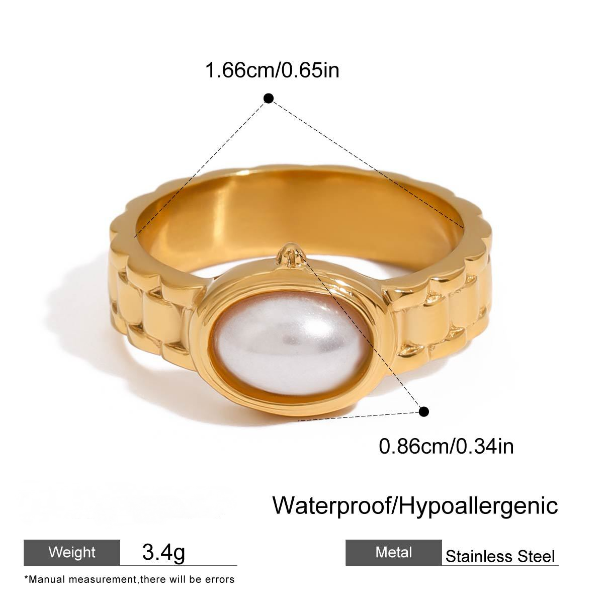 Stainless Steel Band Series Ring Collection