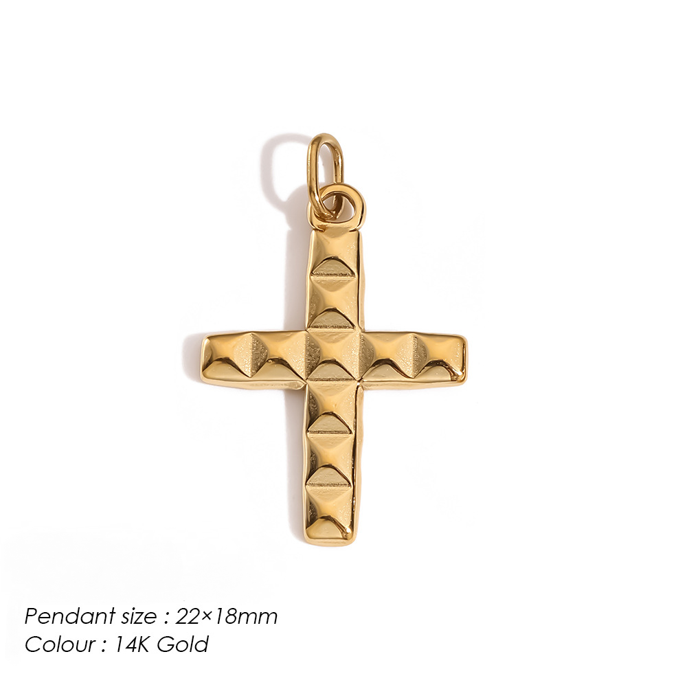Stainless Steel Cross Series Pendant