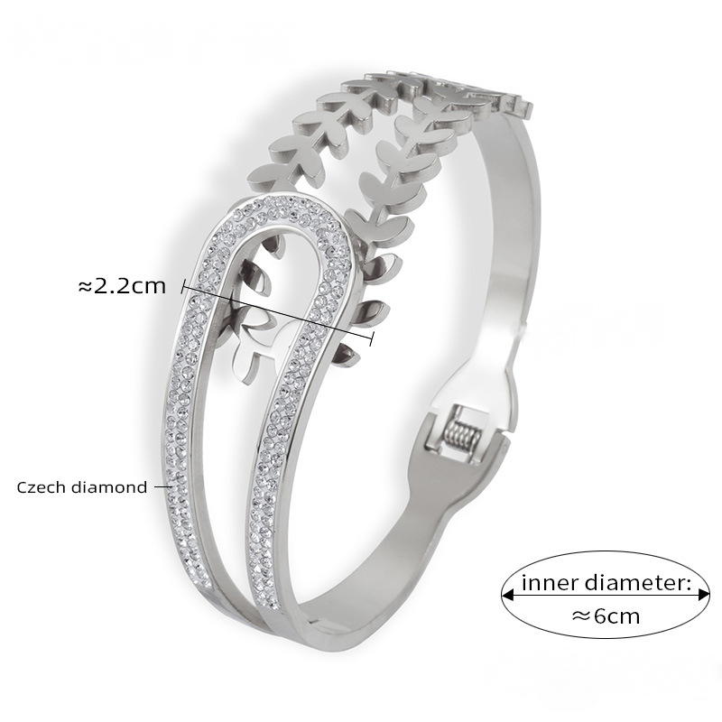 Unique Asymmetrical Design Bangle Bracelet