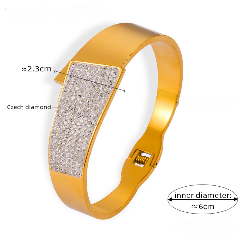 Unique Asymmetrical Design Bangle Bracelet