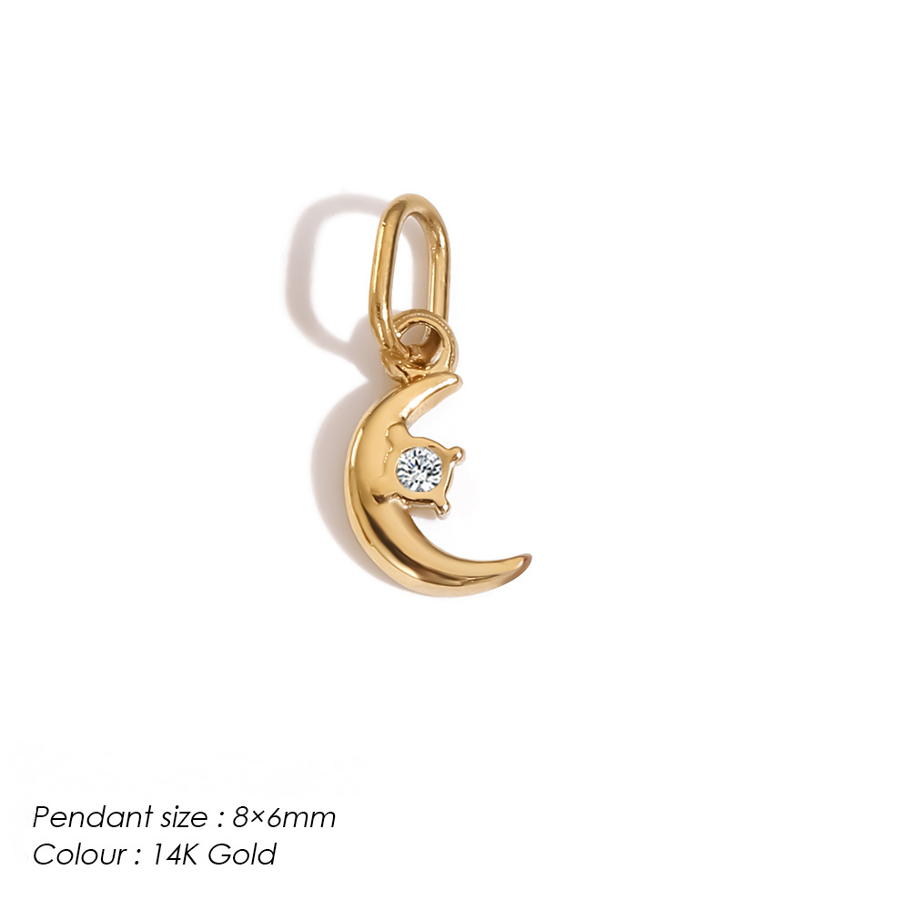 Stainless Steel Weather Sun and Star Pendant