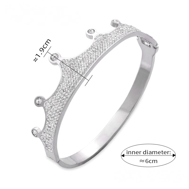 British Style Retro 18K Gold PVD Stainless Steel Bracelet