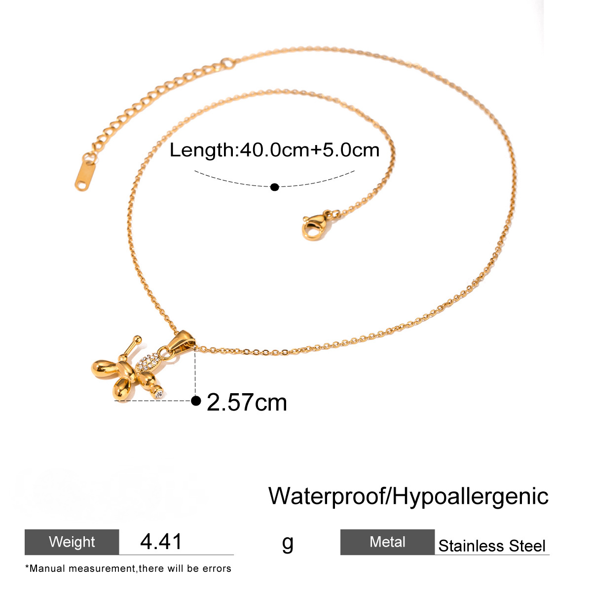 Stainless Steel Vacation Style Necklace Combination