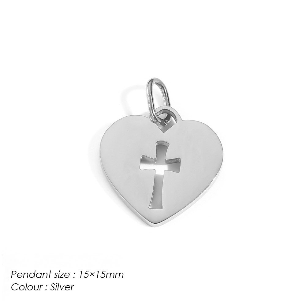 Stainless Steel Cross Series Pendant