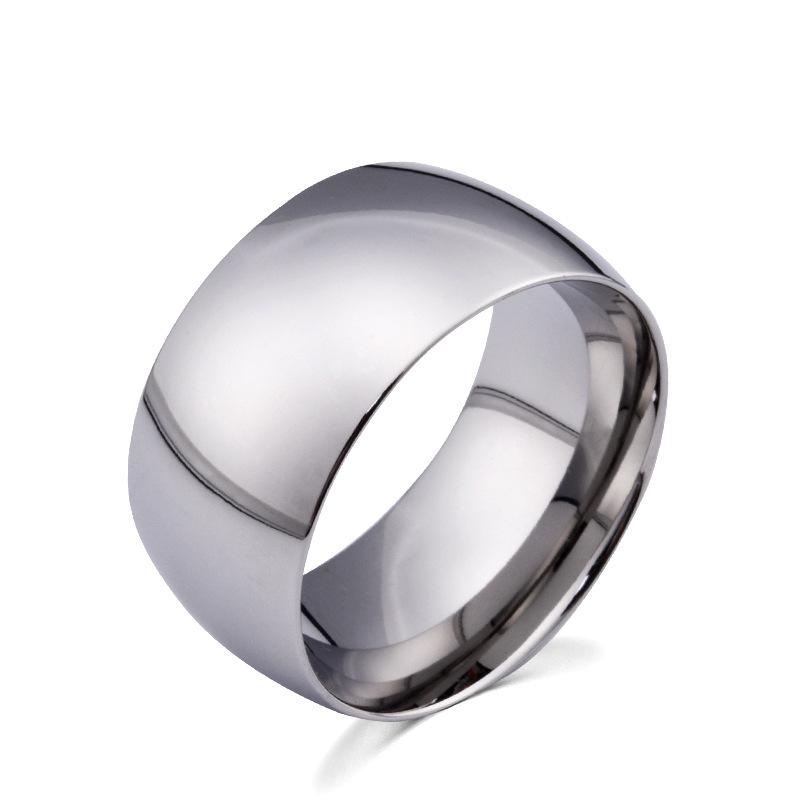 Polished Spherical Stainless Steel Blank Ring