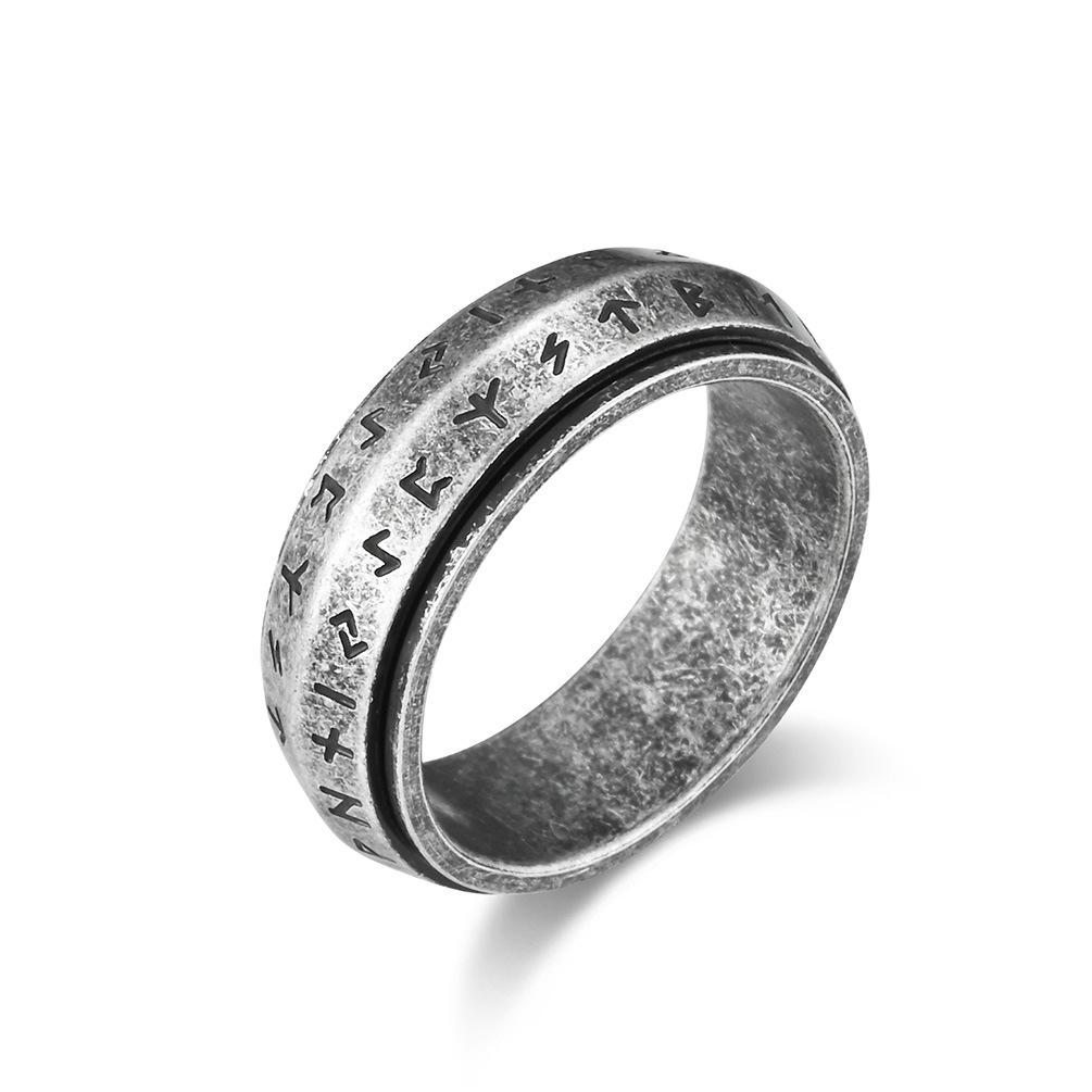 Viking Stainless Steel Spinner Ring