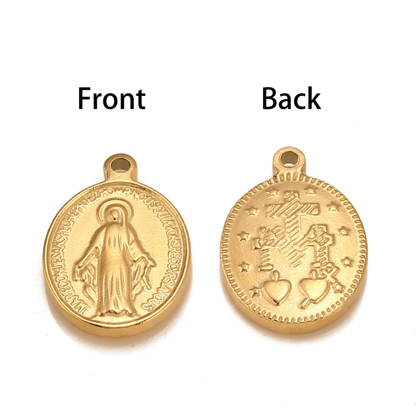 Stainless Steel Virgin Mary Pendant