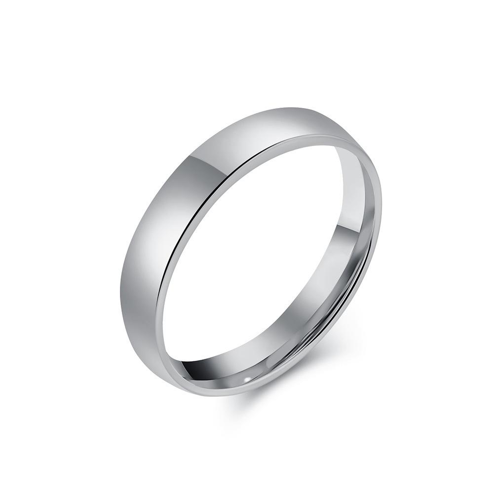 Bright Polished Sphere Stainless Steel Men's and Women's Rings