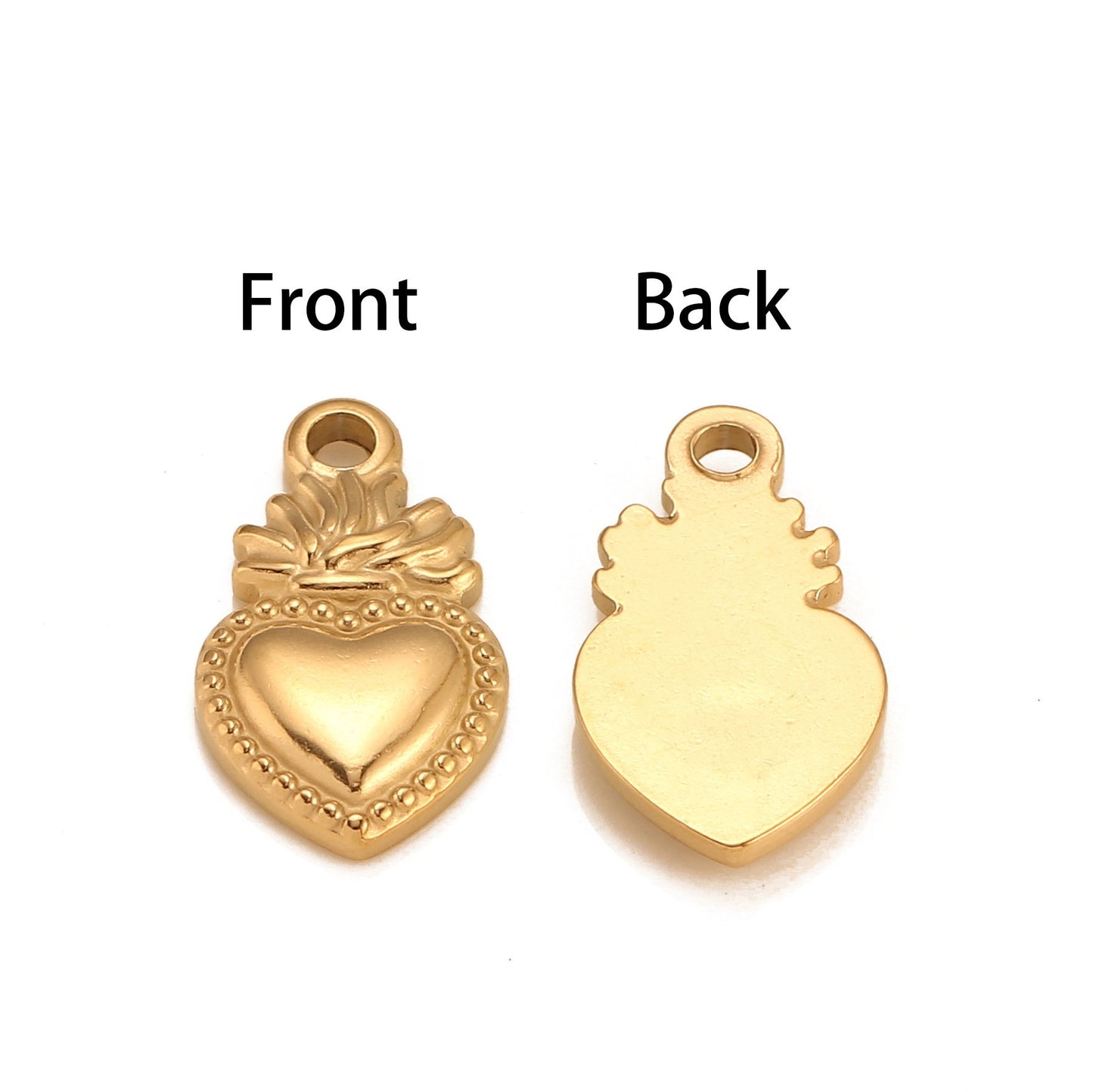 Heart Shaped Stainless Steel Small Pendant
