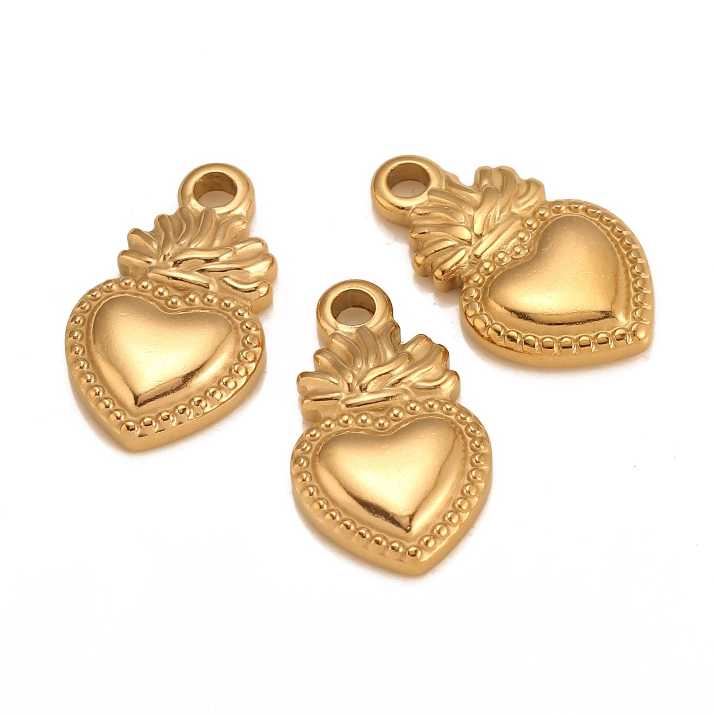 Heart Shaped Stainless Steel Small Pendant